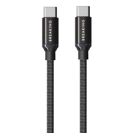 Type-C Breaking K40 USB-С-USB-C 60W 3.0A 1м черный