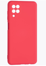 Чехол-накладка Samsung A12 Silicone Case красный