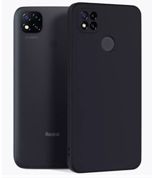 Чехол-накладка Xiaomi Redmi 10A Breaking силикон черный