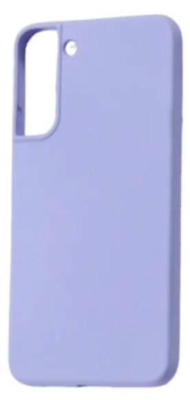 Чехол-накладка Samsung S23 Ultra Breaking с микрофиброй фиолетовый