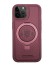 Чехол-накладка для iPhone 15 Pro Santa Barbara Primo бордовый
