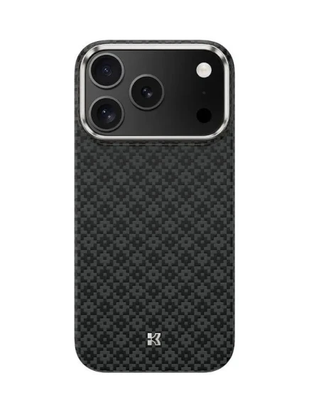 Чехол-накладка для iPhone 17 Pro Benks Magnetic Kevlar ArmorAir ArmorGrid Black