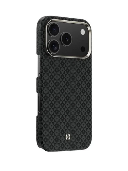 Чехол-накладка для iPhone 17 Pro Benks Magnetic Kevlar ArmorAir ArmorGrid Black