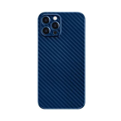 Чехол-накладка для iPhone 13 K-DOO AIR Carbon синий