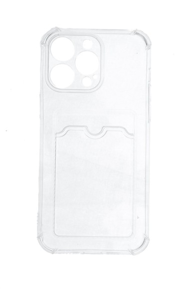 Чехол-накладка для iPhone 14 Pro Max VEGLAS силикон прозрачный