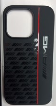 Чехол-накладка для iPhone 14 Pro AMG MAGSAFE Silicone черный
