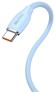 Baseus Jelly Liquid Silica Gel USB - Type-C 5A 100W 1.2m, (CAGD010003) голубой