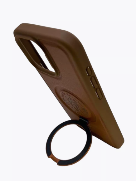 Чехол-накладка для iPhone 15 Pro Santa Barbara Primo коричневый Чехол-накладка для iPhone 15 Pro Santa Barbara Primo коричневый