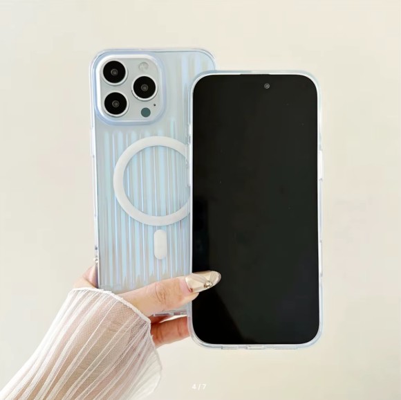 Чехол-накладка для iPhone 16 Pro Max Mutural Bumpy Solid Magsafe Series Pink