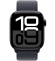 Умные часы Apple Watch Series 10 42mm MWWG3 Jet Black Aluminum Case with Black Sport Loop (Jet Black, Black)
