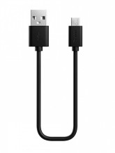 Micro USB 2.0 OLMIO 1м 2.1A черный