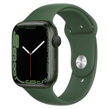 Часы Apple Watch Series 7 GPS 45mm Aluminum Case with Sport Band (MKN73) (зеленый, Зеленый)