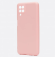 Чехол-накладка Samsung A12 Silicone Case ярко розовый