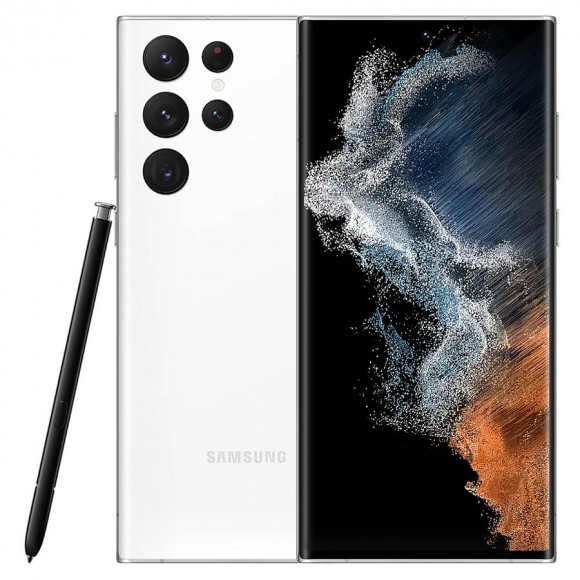 Samsung SM-S908N Galaxy S22 Ultra 5G 12/512Gb не РСТ   (Белый фантом)