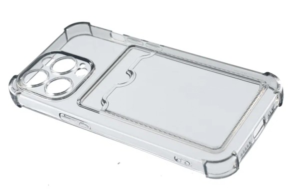 Чехол-накладка для iPhone 13 Pro Max VEGLAS силикон черный
