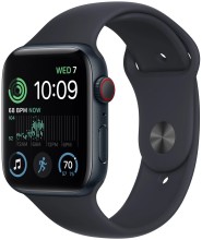 Умные часы Apple Watch Series SE Gen 2 MNT83 40 мм M/L  Aluminium Case, midnight Sport Band (Темная ночь, Темная ночь)