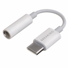 AUX Breaking 3.5 мм USB-C белый