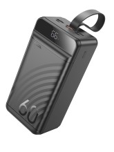 Аккумулятор Hoco J123C Element 22.5W 60000mAh черный
