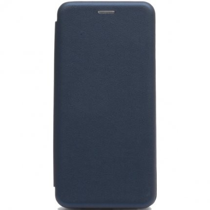 Чехол-книжка Samsung A12/A125 Breaking  пластик темно-синий