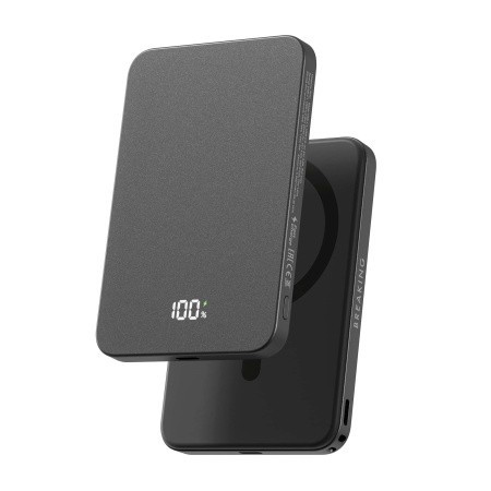 Аккумулятор Breaking Slim 5000mAh 3.0A 20W Magnetic Black Аккумулятор Breaking Slim 5000mAh 3.0A 20W Magnetic Black