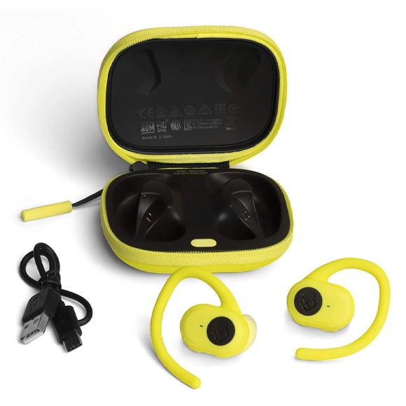 Наушники Skullcandy S2BDW-N746 Push Ultra True Wireless Sport In-Ear Electric (желтый) Наушники Skullcandy S2BDW-N746 Push Ultra True Wireless Sport In-Ear Electric (желтый)