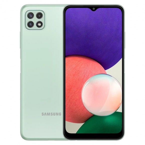 Смартфон Samsung Galaxy A22s 5G 4/128Gb (мятный)