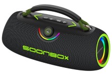 Портативная Акустика SoonBox S9702 Чёрный-зеленый