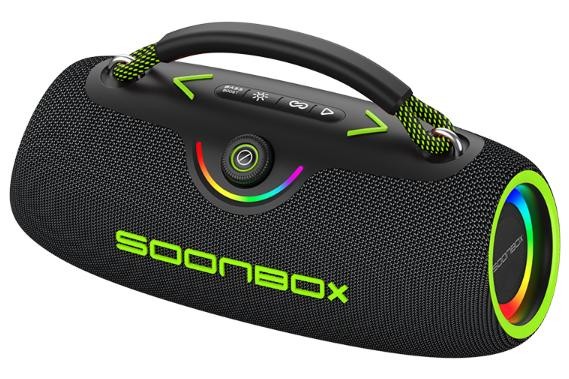 Портативная Акустика SoonBox S9702 Чёрный-зеленый