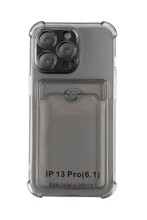 Чехол-накладка для iPhone 13 Pro VEGLAS силикон черный