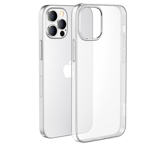 Чехол-накладка для iPhone 15 Pro Max Hoco силикон прозрачный
