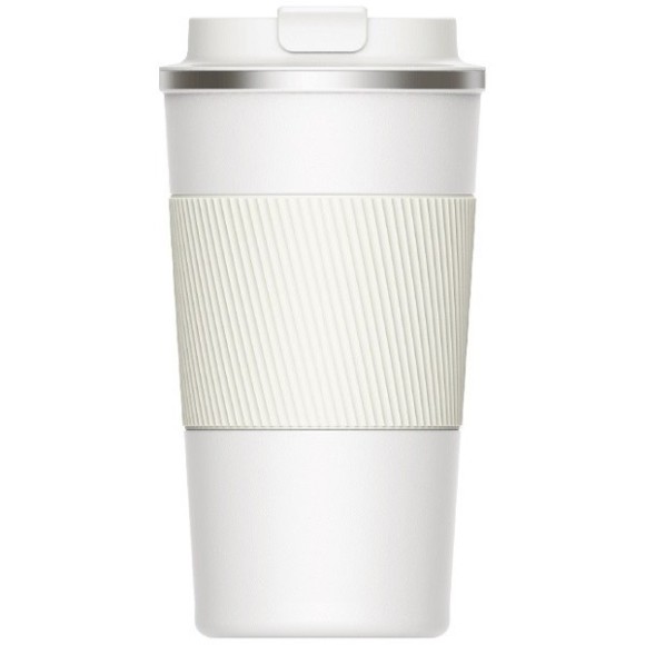 Термос-чашка Quange Pure Enjoy Insulating Coffee Cup KF100-White
