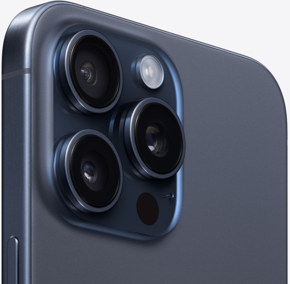 iPhone 15 Pro Max 512Gb A3108 2sim ASIS актив + бокс У/Ц (без RuStore) (Blue Titanium)
