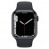 Часы Apple Watch Series 7 GPS 45mm Aluminum Case with Sport Band (MKN53) (темно-серый, Черный)