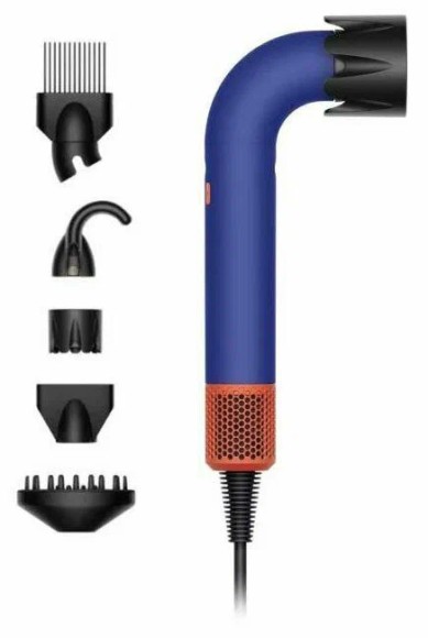 Фен Dyson Supersonic R Pro HD18 Vinca Blue/Topaz Orange Фен Dyson Supersonic R Pro HD18 Vinca Blue/Topaz Orange