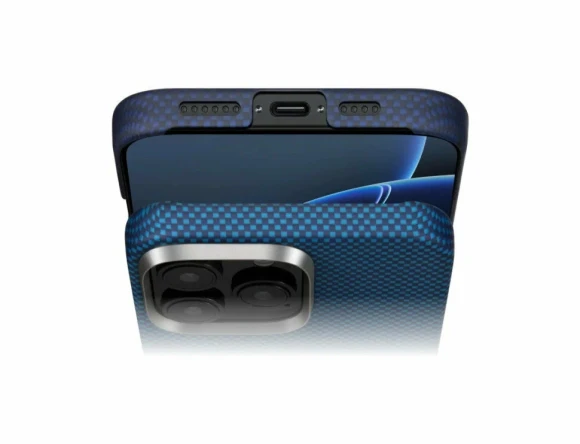 Чехол-накладка для iPhone 16 Pro Max PITAKA Tactike Woven Case  Milky Way galaxy