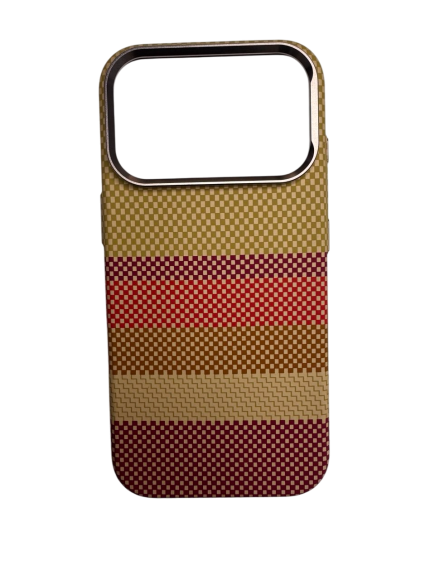 Чехол-накладка для iPhone 17 Pro  Mosbros Carbon Magsafe LF135