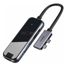 Хаб Baseus Type-C Multifunctional HUB Adapter 8-in-1 (CAHUB-FZ0G)