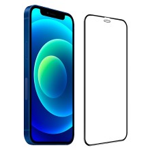 Стекло Apple iPhone 12/12 Pro Hoco 5D черный