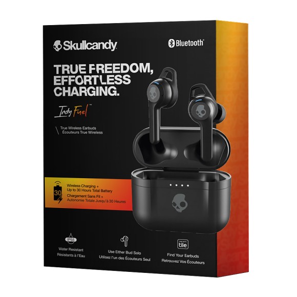 Наушники Skullcandy S2IVW-N740 Indy Fuel True Wireless in-Ear True с беспроводной зарядкой чехла (черный) Наушники Skullcandy S2IVW-N740 Indy Fuel True Wireless in-Ear True с беспроводной зарядкой чехла (черный)