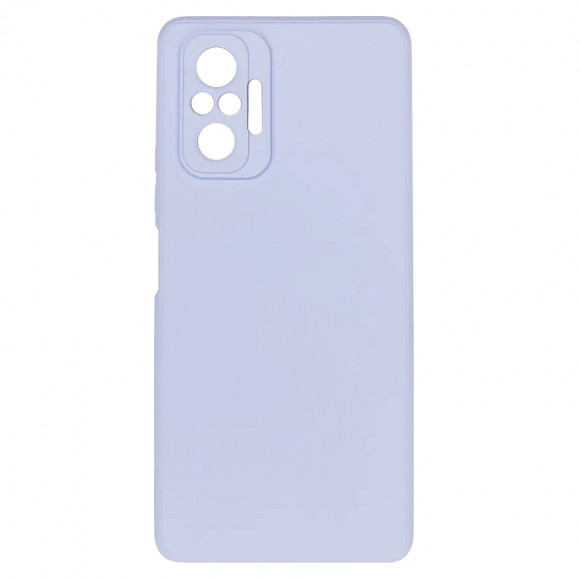 Чехол-накладка Xiaomi Redmi Note 10 Pro Breaking силикон с микрофиброй фиолетовый