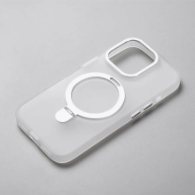 Чехол-накладка для iPhone 14 Pro Breaking Stand Style белый