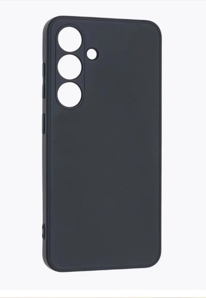 Чехол-накладка Samsung S24 Plus Breaking силикон черный
