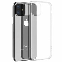 Чехол-накладка для iPhone 12 Mini Hoco силикон прозрачный