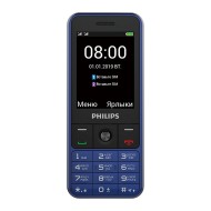 Телефон Philips E182 Xenium (голубой) Телефон Philips E182 Xenium (голубой)