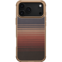 Чехол-накладка для iPhone 17 Pro PITAKA Aramid ProGuard Case Sunset противоударный