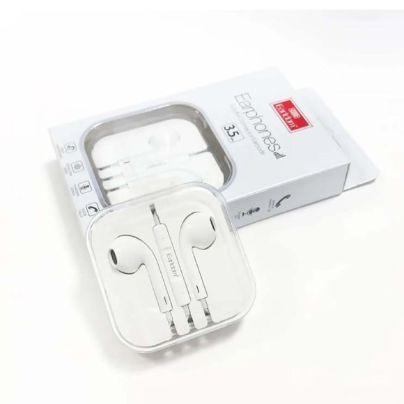Наушники Earldom Earphones 3.5mm белые Наушники Earldom Earphones 3.5mm белые