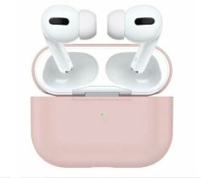Сумка-чехол на AirPods Pro светло розовый