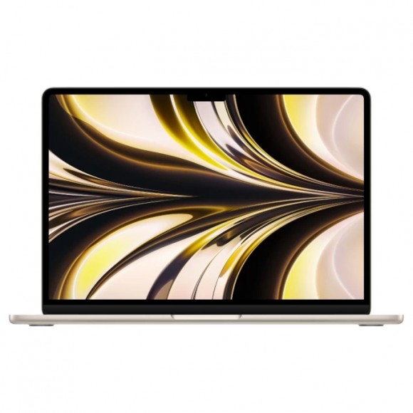 Ноутбук Apple MacBook Air 13 2022 2560x1664, Apple M2, RAM 8 ГБ, SSD 256 ГБ, Apple graphics 8-core, macOS, MLY13LL/A, сияющая звезда (Сияющая звезда)