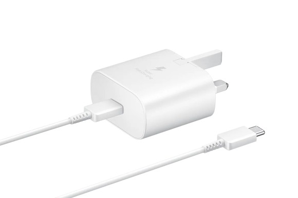 СЗУ Samsung EP-TA800NBEGEU, USB type-C, 3A, 25W белый