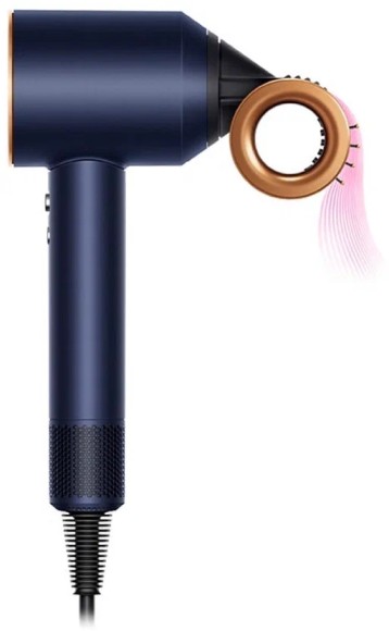Фен Dyson Supersonic HD15+кейс Prussian Blue/Copper Фен Dyson Supersonic HD15+кейс Prussian Blue/Copper